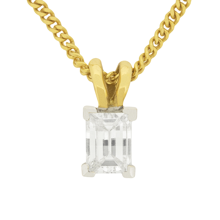 millennium diamond necklace