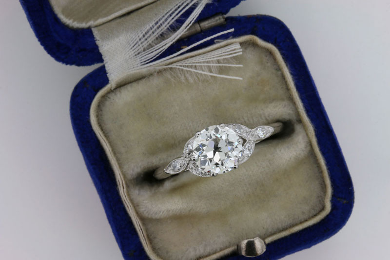 1950s engagement deals ring styles