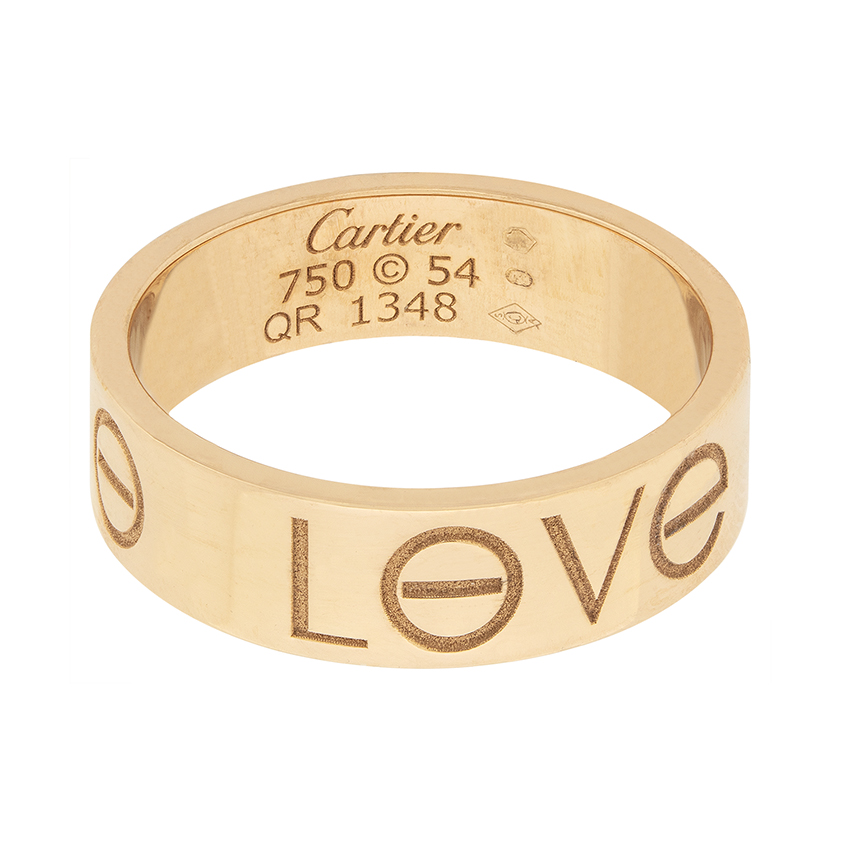 Cartier 'Love' Ring in Rose Gold | Farringdons